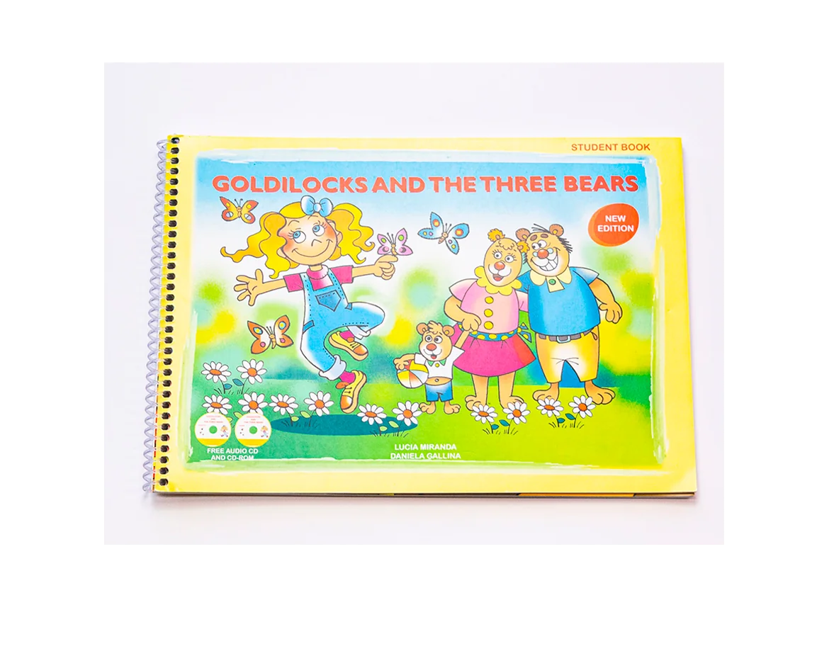 Livro Goldilocks and the Three Bears — Forma Certa