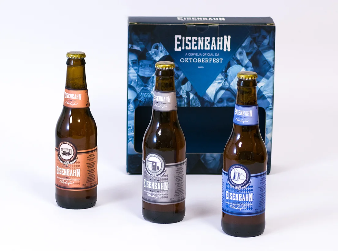 Embalagem promocional Eisenbahn — Forma Certa